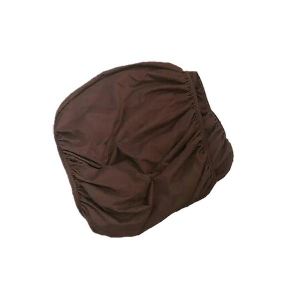 Belledorm Faux Suede Divan Base Wrap (19in) - Chocolate - 
