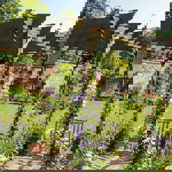 Arbor Garden Solutions Corbel Wooden Garden Pergola Kit