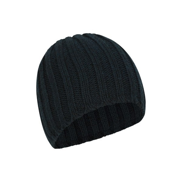 Mountain Warehouse Mens Faux Fur Lined Beanie - Navy