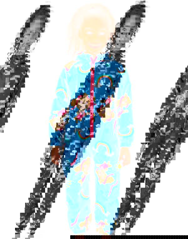 Paw Patrol Girls Blue Puddle Suit