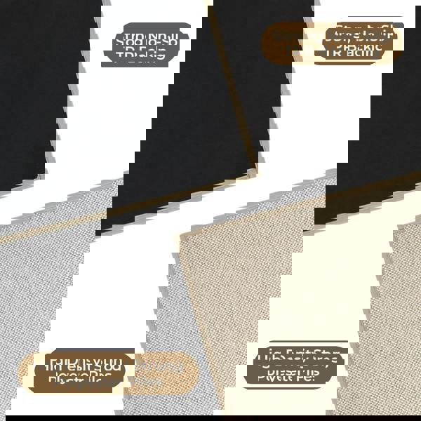 Marlow Door Mat Non Slip Rubber Hallway Kitchen Floor Runner Rug Washable Woven