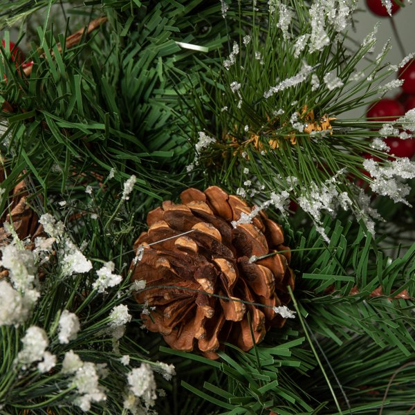 Samuel Alexander Ipswich mini tree frosted berries- pinecones indoor