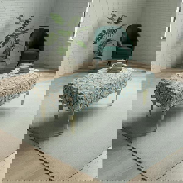 ISTOOLS Handcrafted UK Seating Bench – Durable Upholstered Designer Bench for Living Room