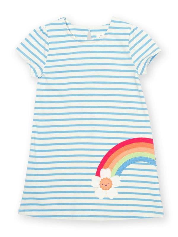 Kite Girls Organic Rainbow Flower Dress