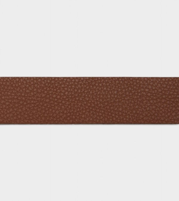 Votch Daisy Vegan Bio-Based Bamboo Western belt in brown