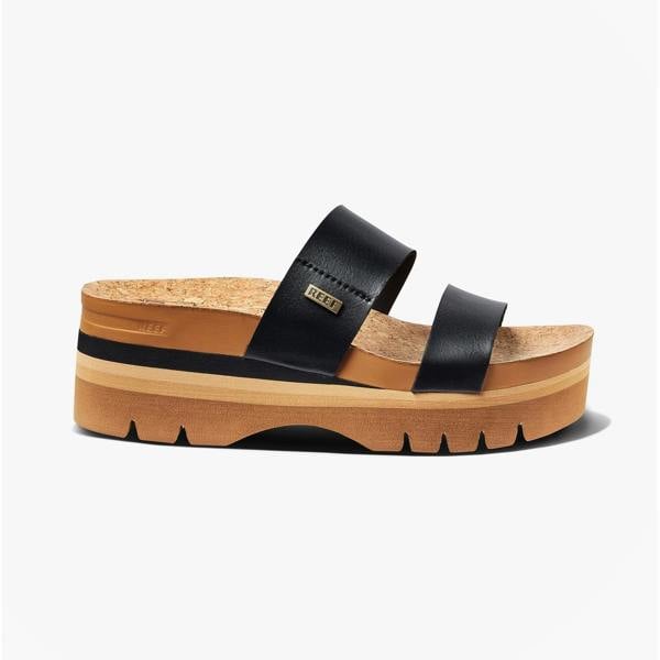 Reef CUSHION VISTA Platform Sandals Platform Sandals in Black