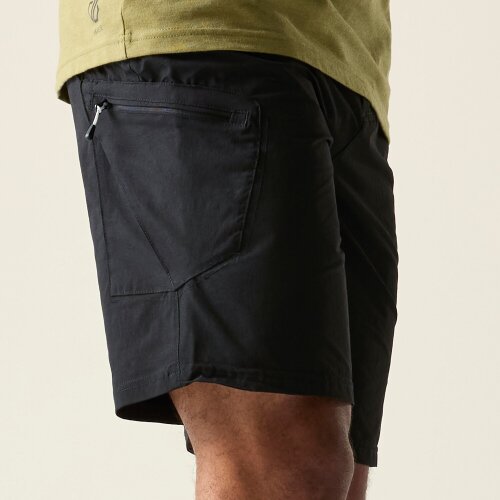 Dare 2B Mens Tuned In II Multi Pocket Walking Shorts - Black