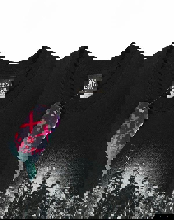 DC Comics Mens Black Task Force X Short Sleeved T-Shirt