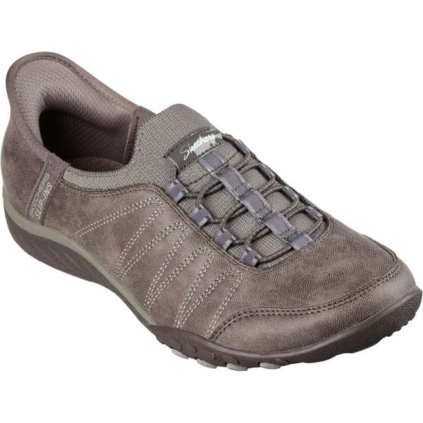 Skechers Breathe-Easy Home-Body Women's Trainers in Dark Taupe