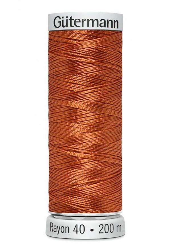 Gutermann No 40 Sulky Rayon Embroidery Thread 200m Rayon Thread Suitable For Embroidery