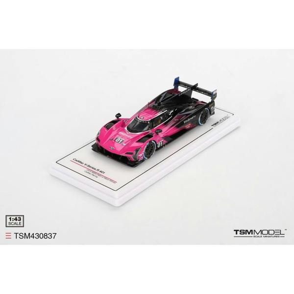 MCSlots Cadillac V-Series.R #01 Cadillac Racing 2024 IMSA Petit Le Mans Winner 1:43 Scale TSM430837