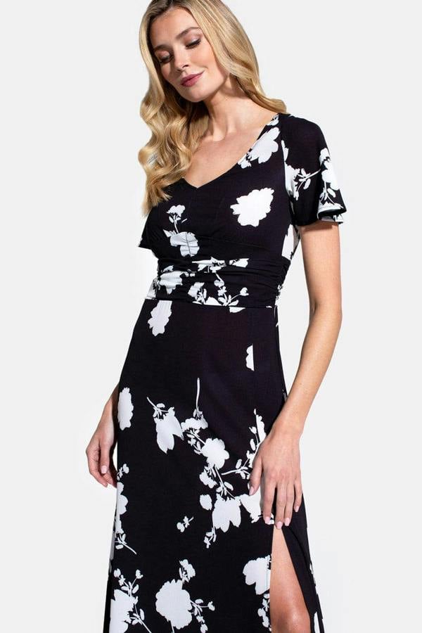 HotSquash Crepe Maxi Dress