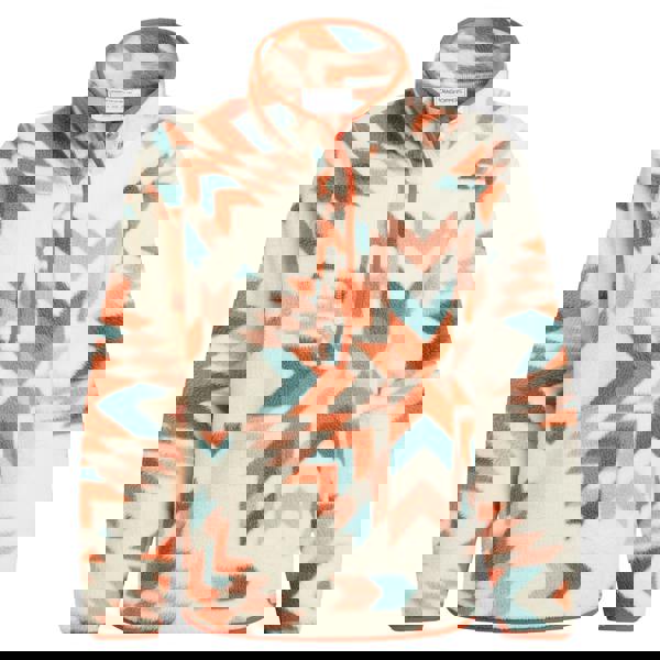 Craghoppers Womens/Ladies Massey Geometric Overhead Fleece Top - Clay - 