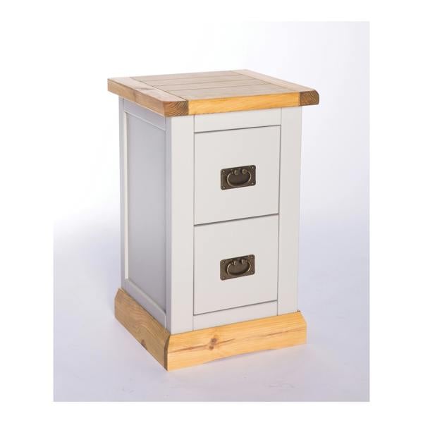 Cabinet Bits Bomporto 2 Drawer Petite Bedside Table
