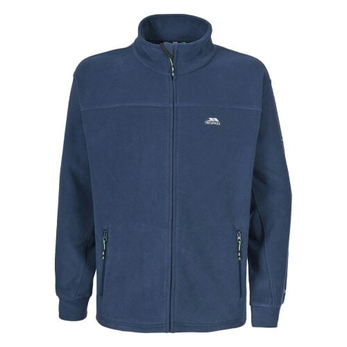 Trespass Men's Bernal Full Zip Fleece Jacket - Navy Tone - L - Navy Tone - 100% Polyester
