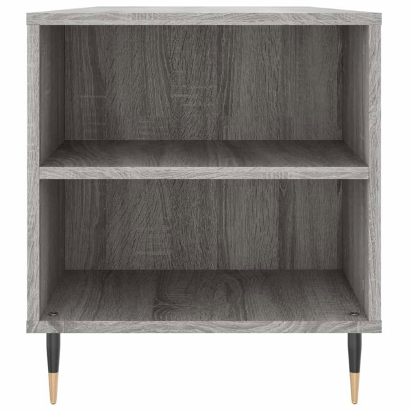 Berkfield Coffee Table Grey Sonoma 102x44.5x50 cm Engineered Wood