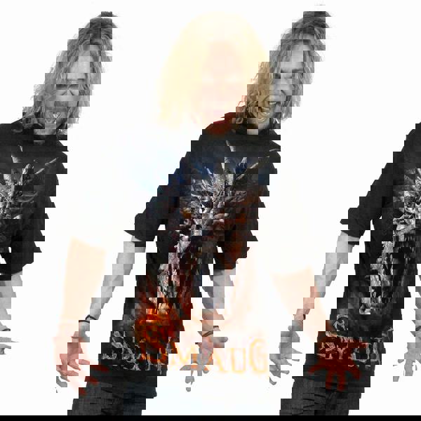 Spiral Direct THE HOBBIT - SMAUG - T-Shirt Black