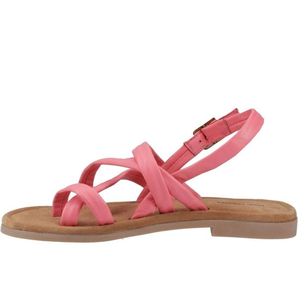 Hush Puppies Hope Leather Women's Coral Sandals