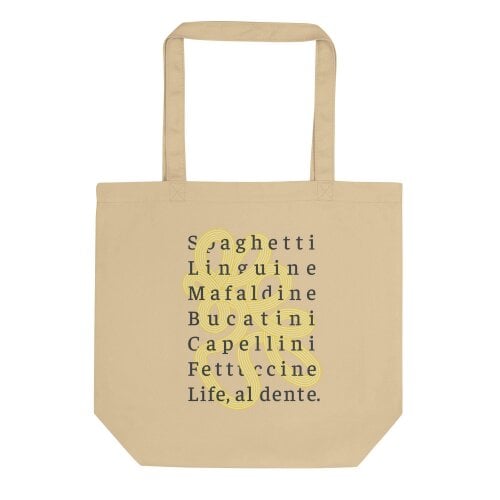 Anchor & Crew 11 Life, Al Dente EDITIONS Recycled Cotton Tote Bag