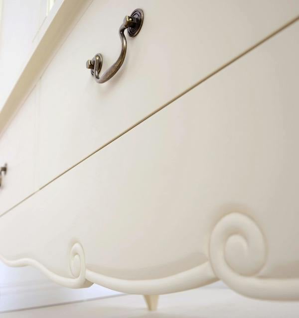 Statement Furniture Juliette Triple Wardrobe. French Style 3 Door Bedroom Storage