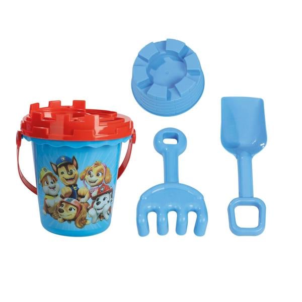 Paw patrol beach bucket blue 5 pieces