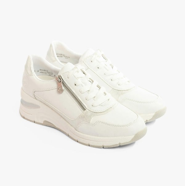 Rieker N9301-80 Womens Shoes - White
