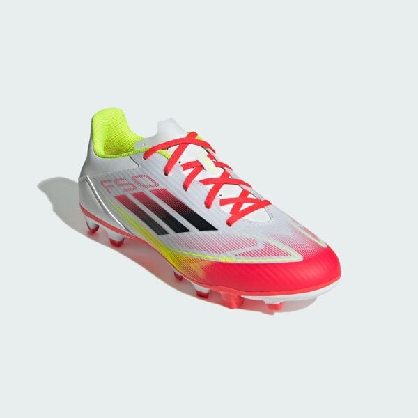 Adidas Mens F50 Club FG / MG Football Boots White IE1243