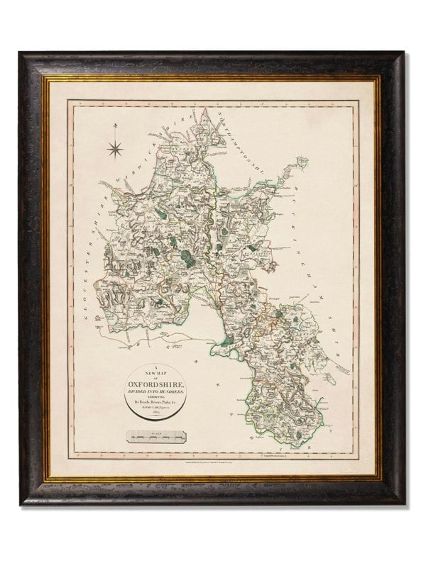 Exceptional Art c.1806 County Maps of England