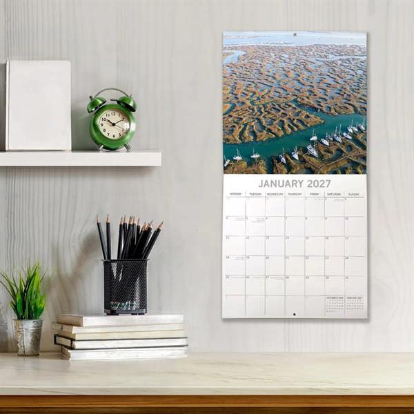 Essex Calendar 2027, Wall Calendars, Month To View, Travel, Gift