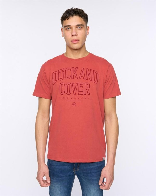 Duck and Cover Lemonport T-Shirt - Red