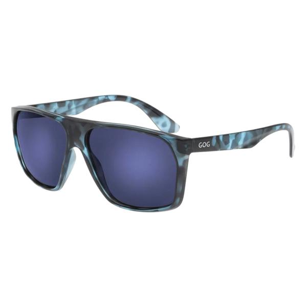GOG Eyewear Polarised UV400 Lifestyle Sunglasses with Mirror Hydrophobic Polycarbonate Frame - One Size - Brown Demi
