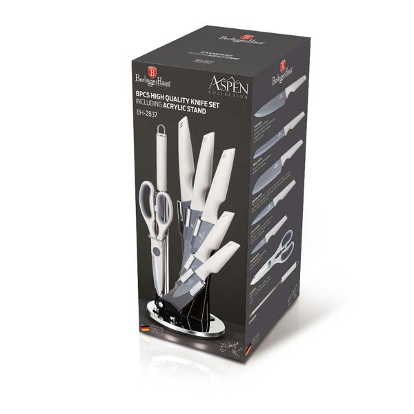 Berlinger Haus 8-Piece Knife Set Berlinger Haus BH-2837 Aspen Collection