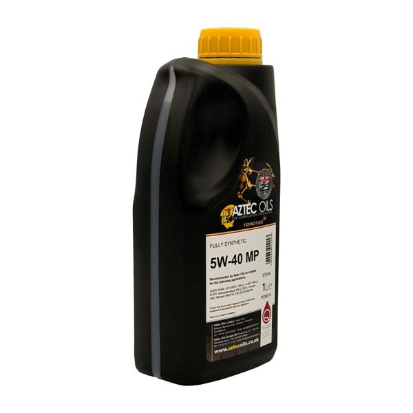 Aztec 5W40 Fully Synthetic Engine Oil Torotec MP Acea A3/B4 RN0710 VW 502