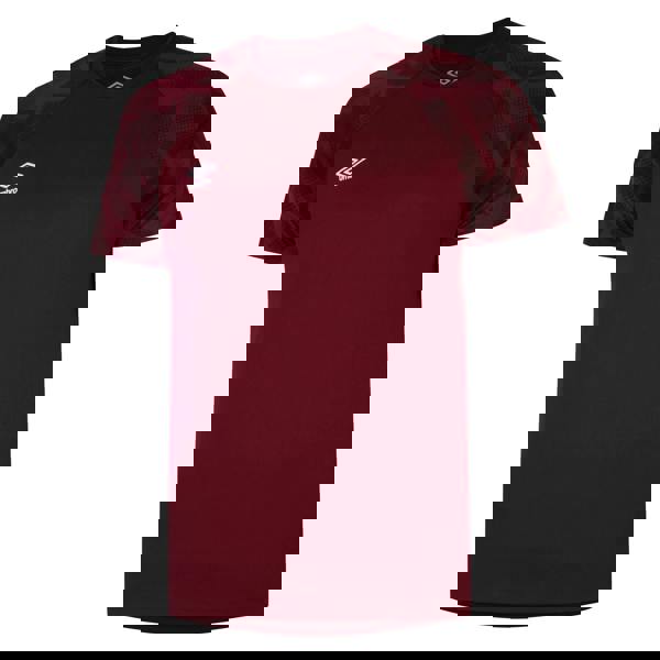 Umbro Childrens/Kids Atlas Jersey - New Claret/White