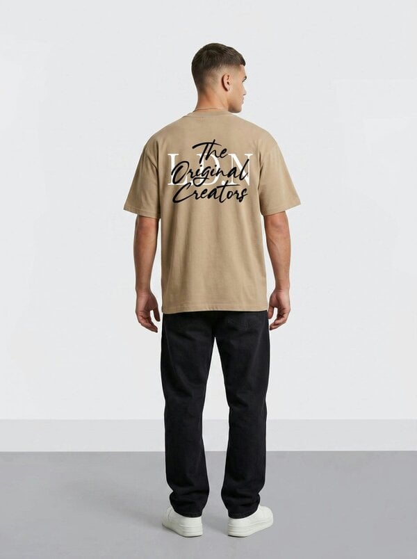 London Attitude Original Creators Oversized Heavyweight Streetwear Graphic T-Shirt
