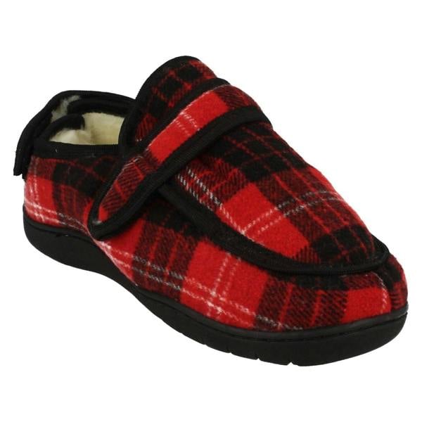 Spot On Ladies Spot On Removable Memory Foam Insole Slippers CT-16002