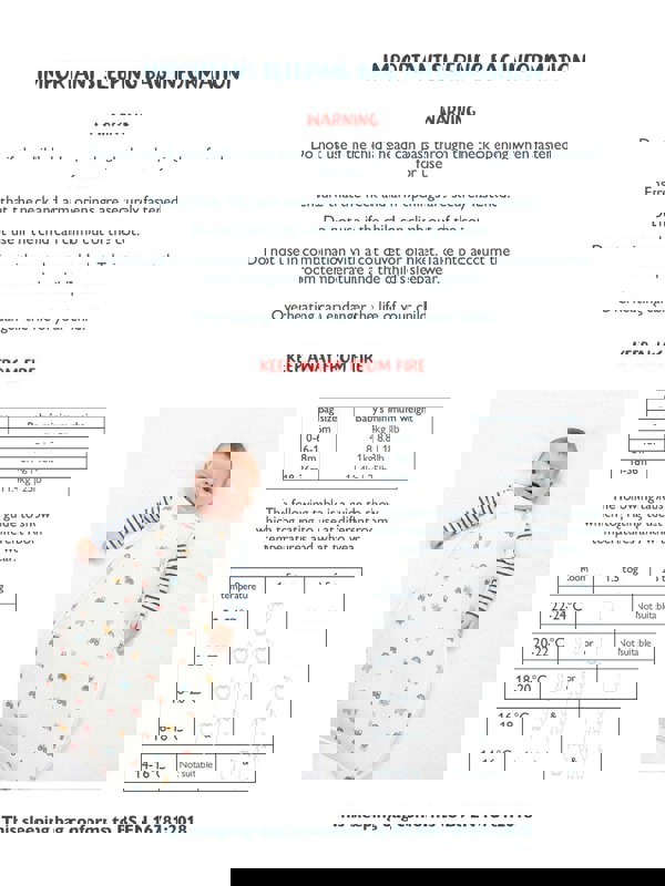 Kite Baby Organic Old Macdonald Sleep Bag