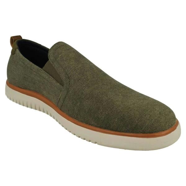 Hush Puppies Mens Hush Puppies Lightweight Canvas Shoes Danny Slip On