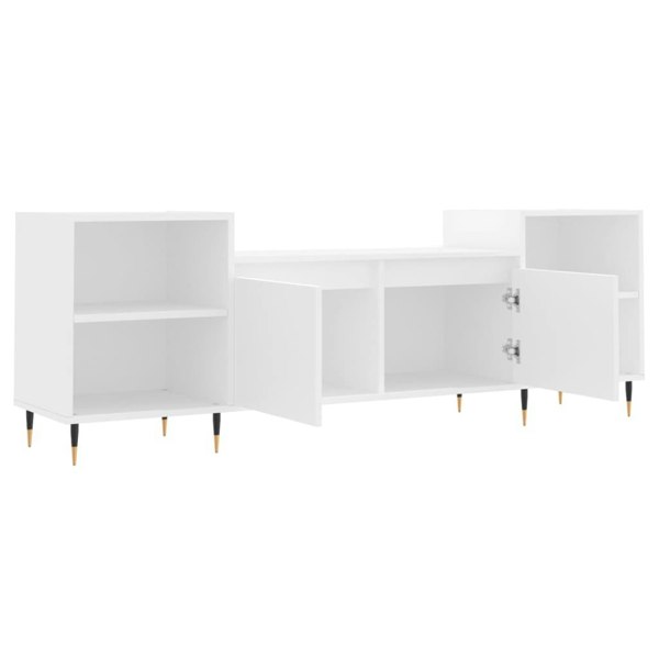 Berkfield TV Cabinet White 160x35x55 cm Engineered Wood