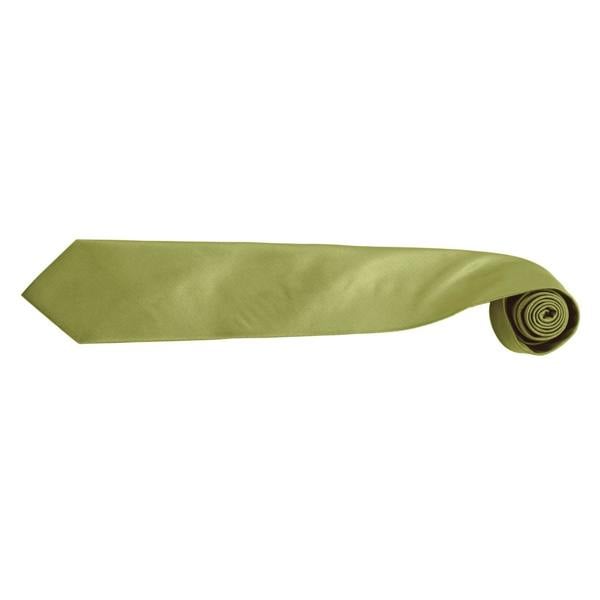 Premier Mens “Colours” Plain Fashion / Business Tie (Pack of 2) - Grass