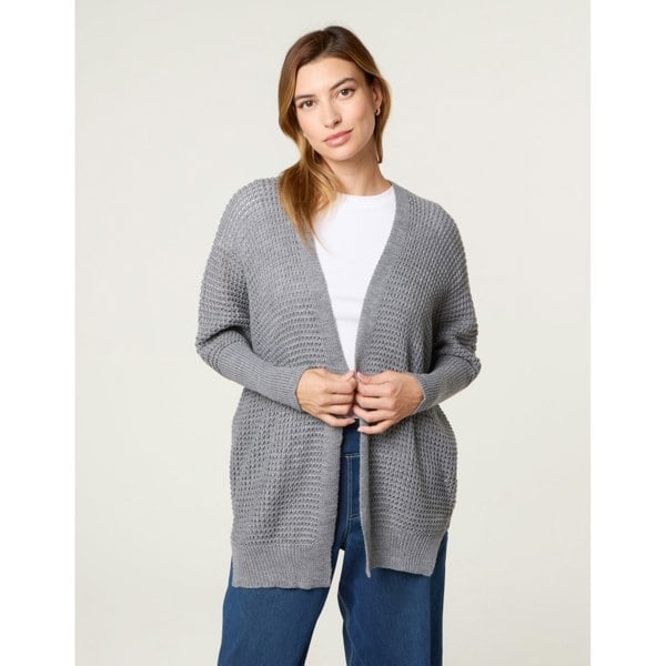 Blue Vanilla Textured Cardigan