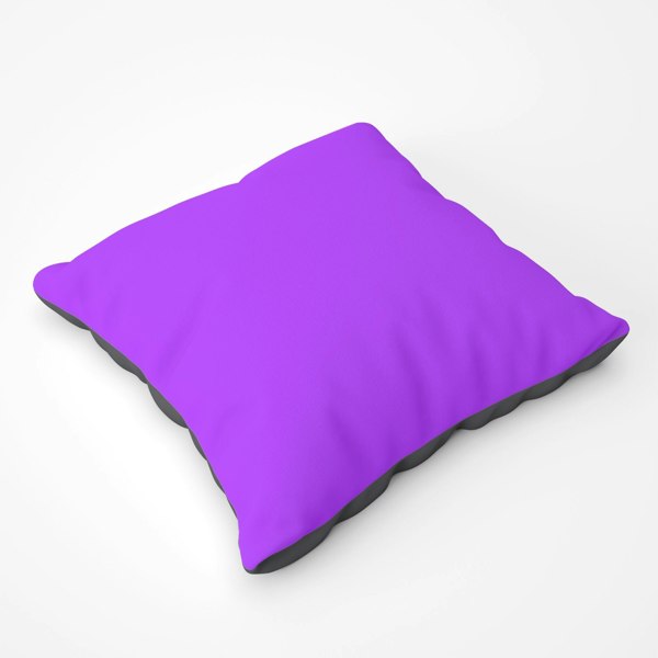 Warren Reed Fuchsia Plum Floor Cushion