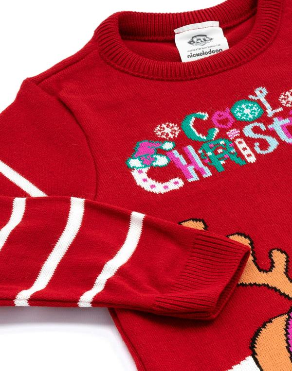 Paw Patrol Girls Red Skye Christmas Jumper
