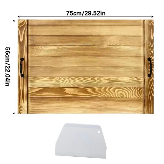 Havendro Multi-functional Cutting Board and Serving Tray, Suitable for Glass Stovetops