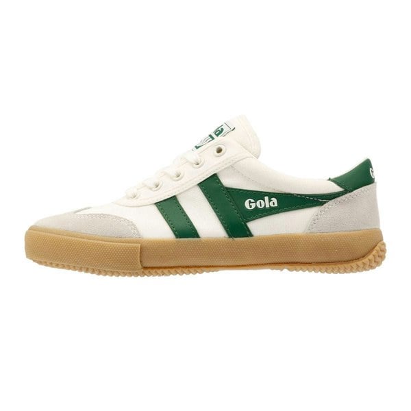 Gola Badminton Women's White/Green Trainers