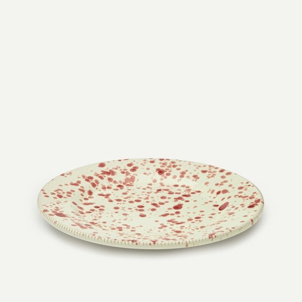 Hot Pottery Side Plate Cranberry