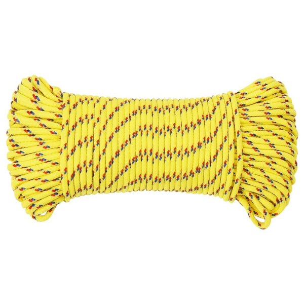Berkfield Boat Rope Yellow 3 mm 500 m Polypropylene