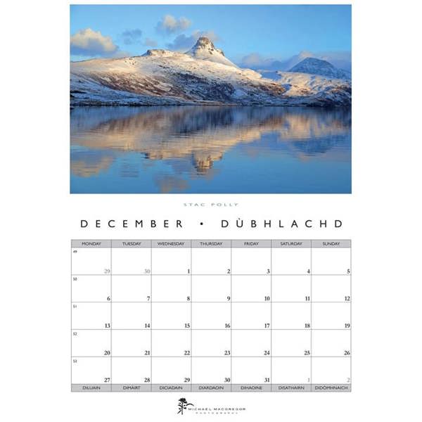 Michael MacGregor, Highlands and Islands of Scotland Calendar 2027, Wall Calendars, Month To View, Travel, Gift