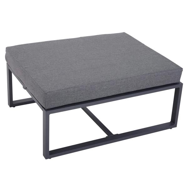 Wyld Haus Nimavi 6 Seater Outdoor Sofa Set with Coffee Table Chair and Stool