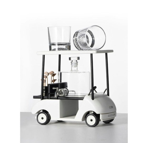 OLIPHANT Golf Buggy Decanter Set with Glasses